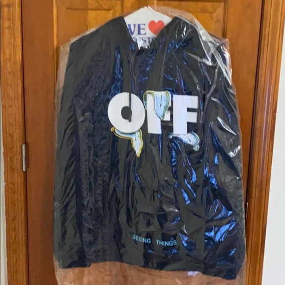 Off-White Other - Off-White Melting The Clock Hoodie